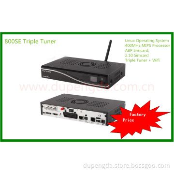 DVB 800se S C T HD TV Receiver SIM A8p Sunray Sr4 Satellite Receiver